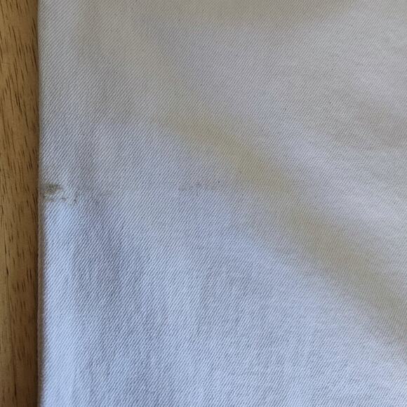 RE/DONE Originals 70's Straight Jean Vintage White - sz 26 NWT (FLAWS) - Picture 10 of 11